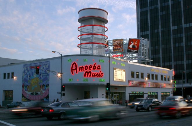 Amoeba Music in Los Angeles under threat of being demolished by real estate group