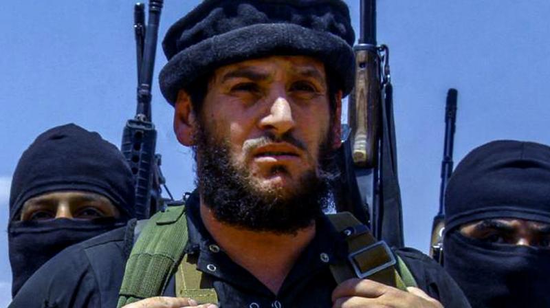 An undated image of Abu Muhammad al Adnani posted online by Isis supporters