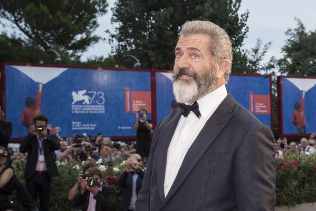 Anadolu Agency via Getty Images
Director Mel Gibson at the Venice Film Festival on Sep. 4