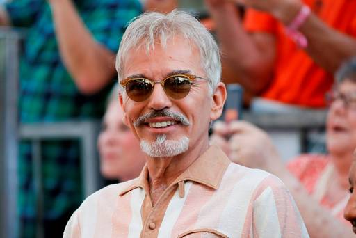 Actor Billy Bob Thornton smiles during a ceremony honoring actor Kathy Bates with a star on the Hollywood Walk of Fame in Hollywood California. Reuters  Danny Moloshok