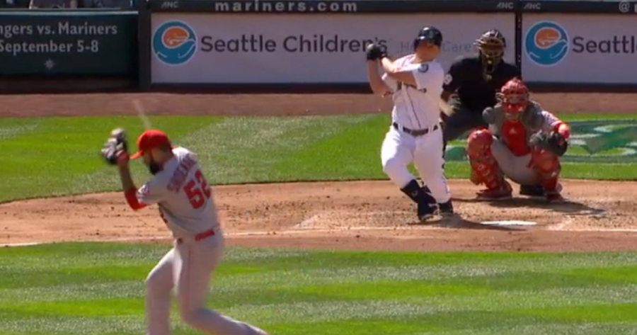 Baseball pitcher Matt Shoemaker takes 168kmh ball to the head