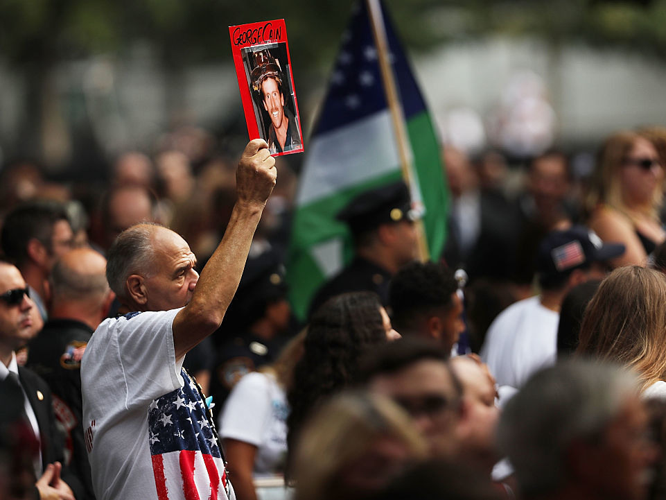 Marking 15 years since 9/11, ceremony keeps personal focus