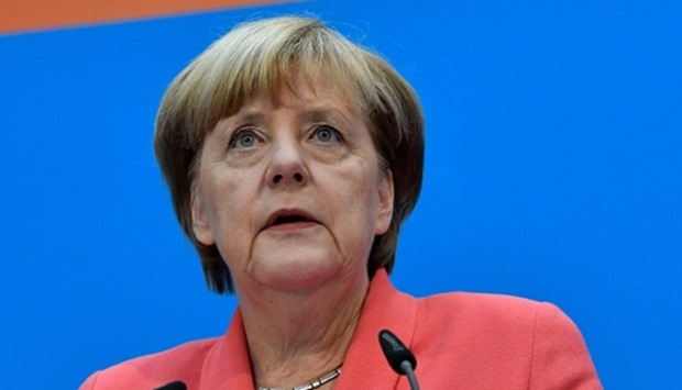 German chancellor Angela Merkel