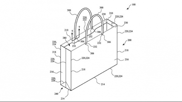 Apple has just filed a patent aimed at reinventing the paper bag