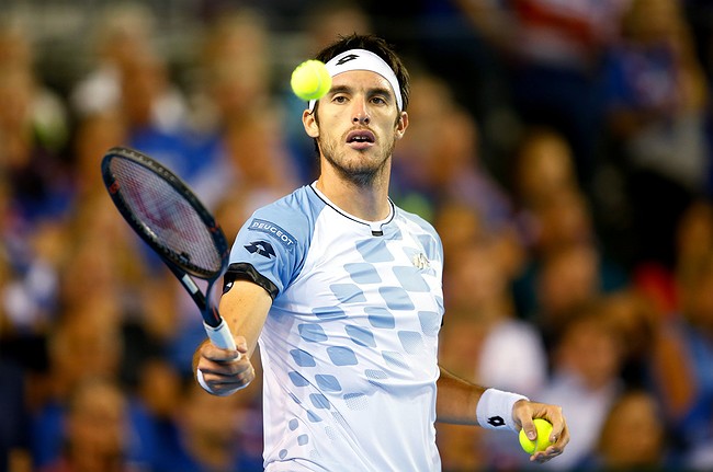 Davis Cup 2016: Great Britain lose semi-final to Argentina after Dan Evans defeat