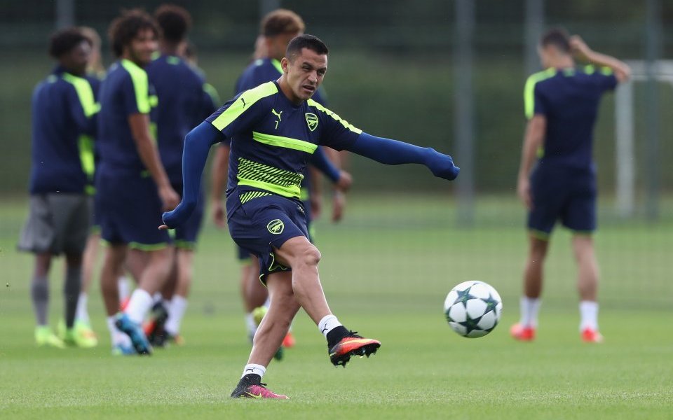 Arsenal Training Session