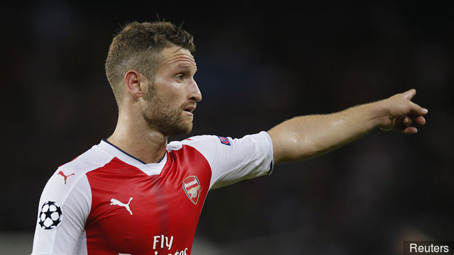 Arsenal's Shkodran Mustafi