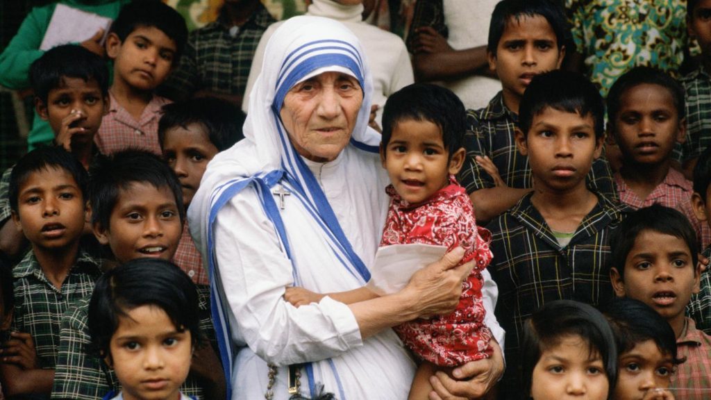 Mother Teresa honored as saint and model of mercy