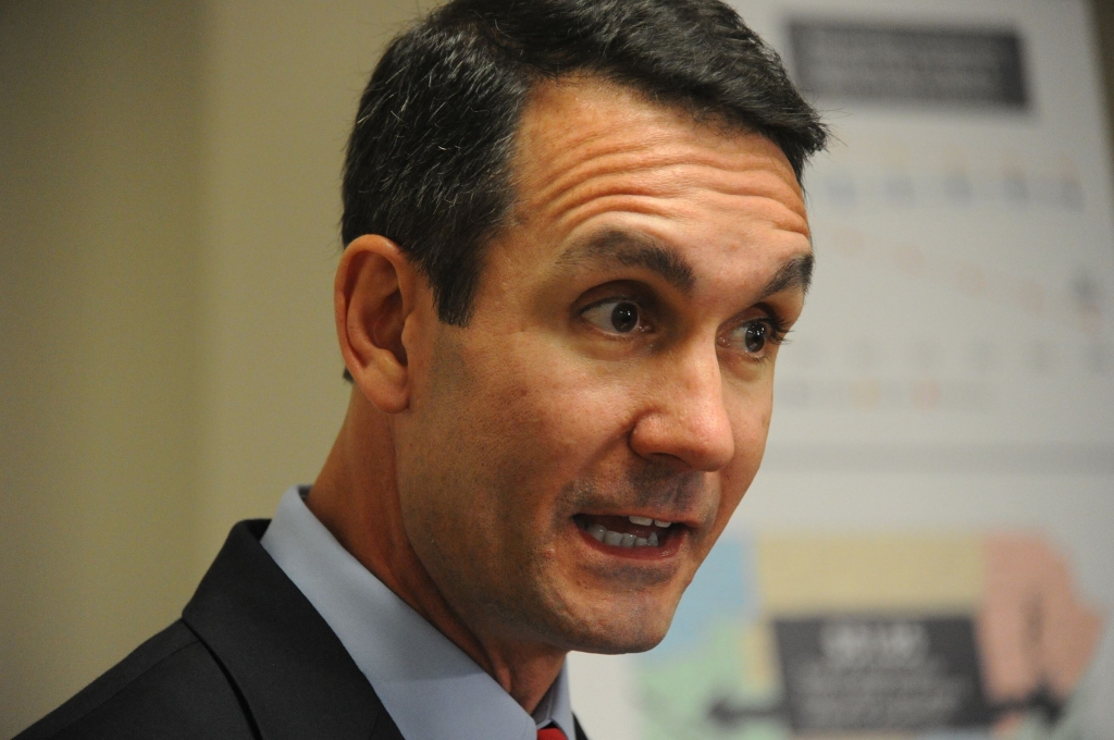 20160906lf-Turnpike02-1 Eugene DePasquale the state auditor general said today that the state's confusing release of information is why there is a backlog in rape kits. The'inadequate communication contributed to a low participation rate by law enf