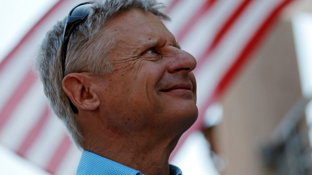 Libertarian presidential candidate Gary Johnson admits it wasn't the best mistake to make