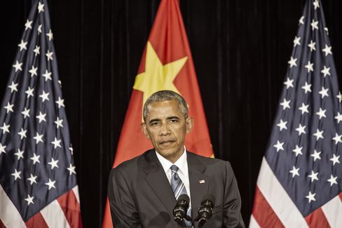 Barack Obama in Hangzhou on Sept. 5