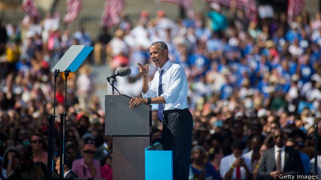 Barack Obama is trying to ensure Democrats retain control of the White House