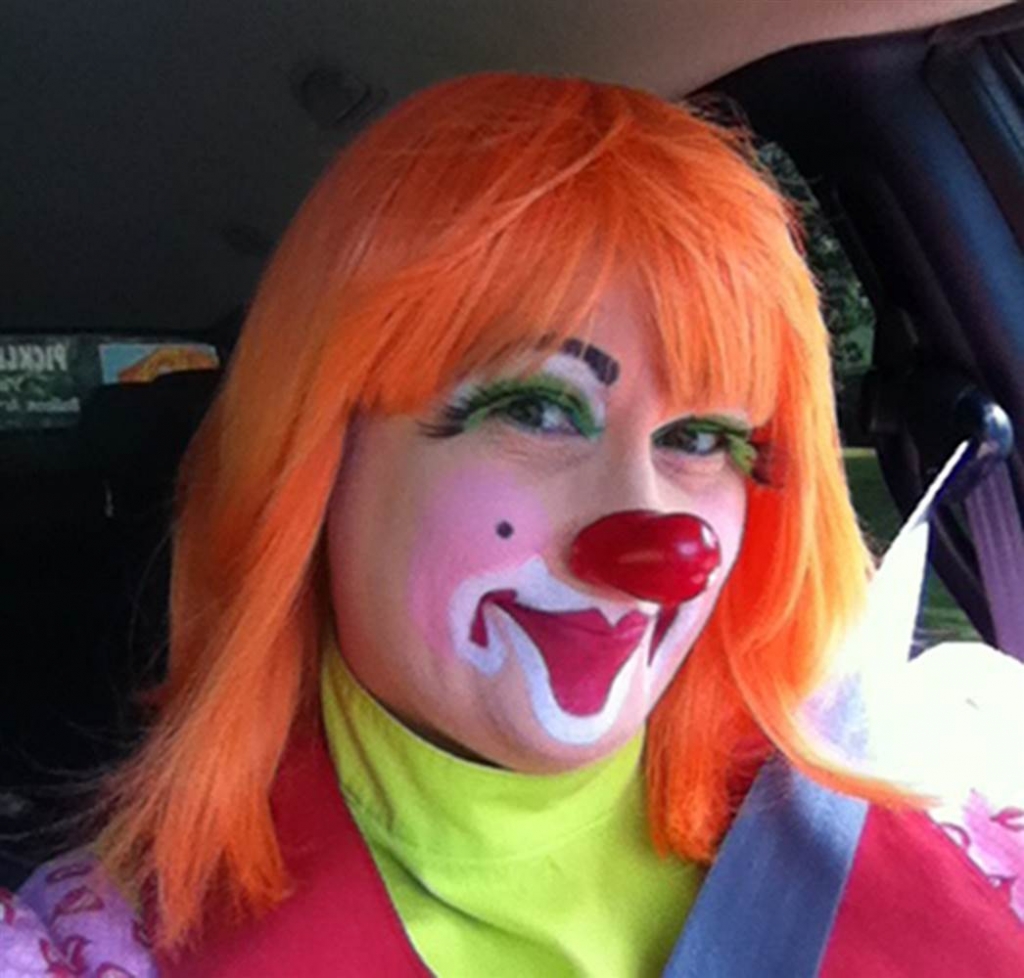 Barbara Jean Emery aka Pickles Da Clown says creepy impostors are making it hard for professionals. Courtesy Barbara Jean Emery