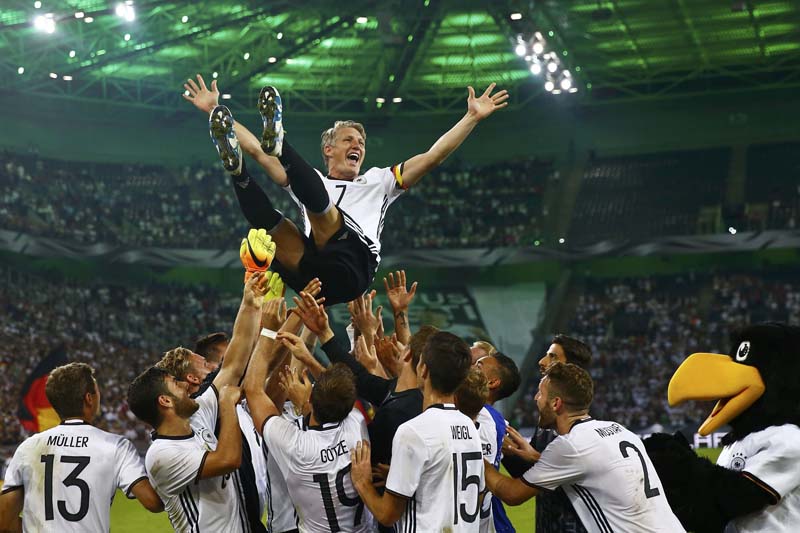 Germany's Bastian Schweinsteiger farewell