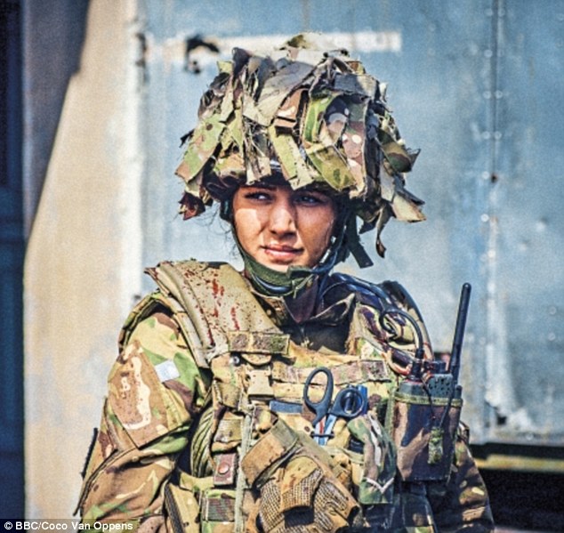 Battle ready The former Coronation Street star will soon be back on the small screen in the second series of BBC army drama Our Girl