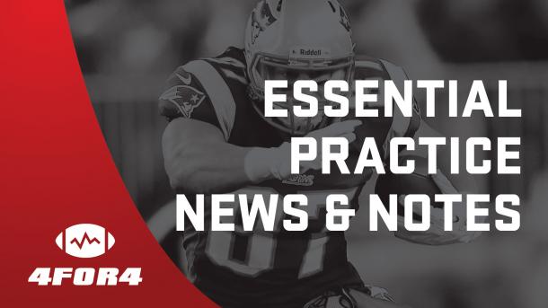 Week 3 Essential NFL Practice News & Notes for Thursday