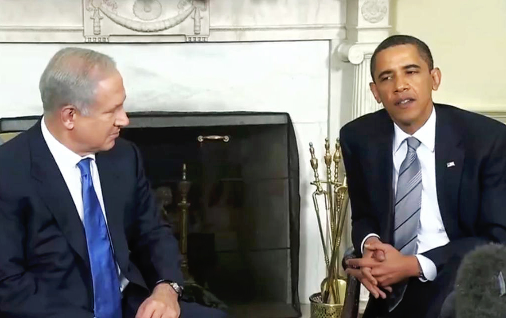 Benjamin Netanyahu and Barack Obama WIKI COMMONS