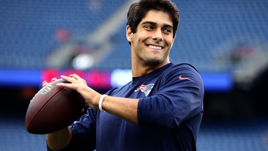 Jimmy Garoppolo Delivers in Patriots Upset Over Cardinals