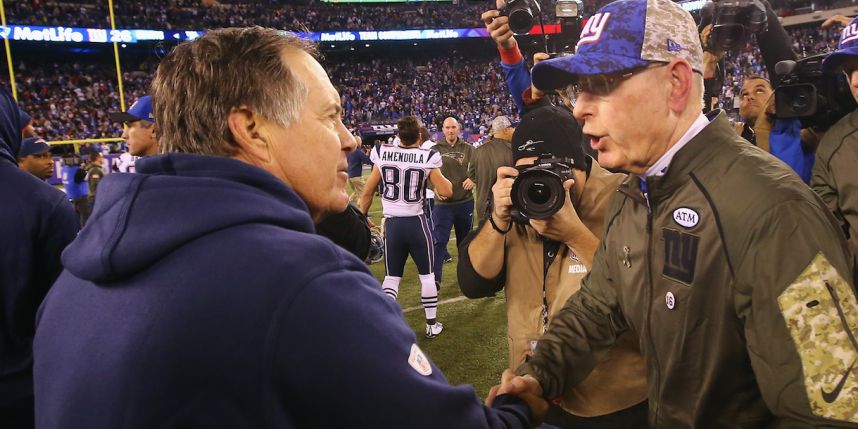 Bill Belichick and Tom Coughlin got their starts together under Bill Parcells