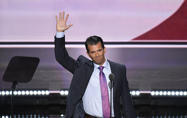 Bill Clark via Getty Images
Donald Trump Jr. at the 2016 Republican National Convention