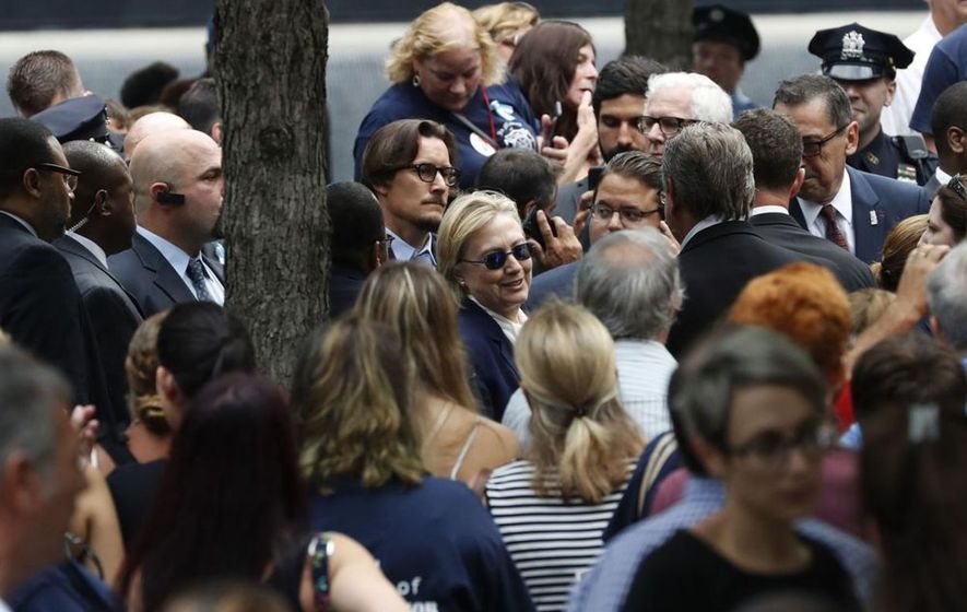 Hillary Clinton back on the campaign trail after health scare