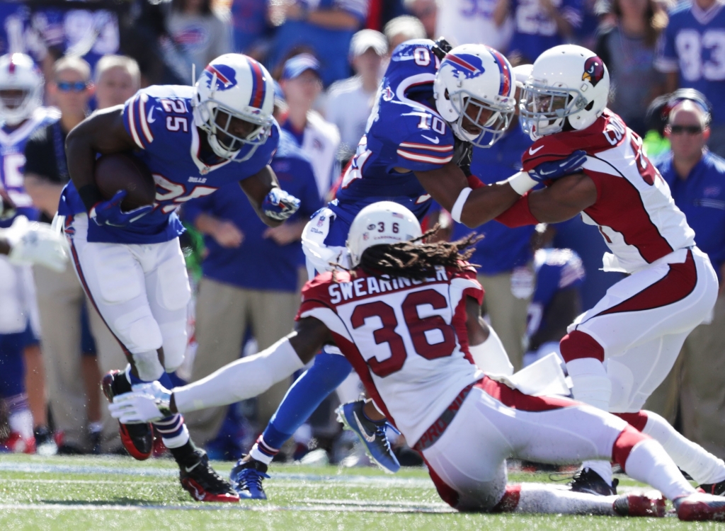 Distractions dominate Bills in preparing to host Cardinals