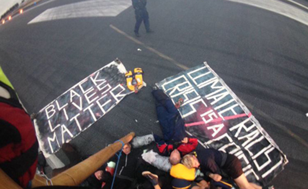 Flights at London's City Airport disrupted after protesters storm runway