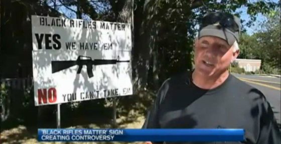 'Black Rifles Matter' Sign Offends Tourists in Boothbay Harbor, Maine