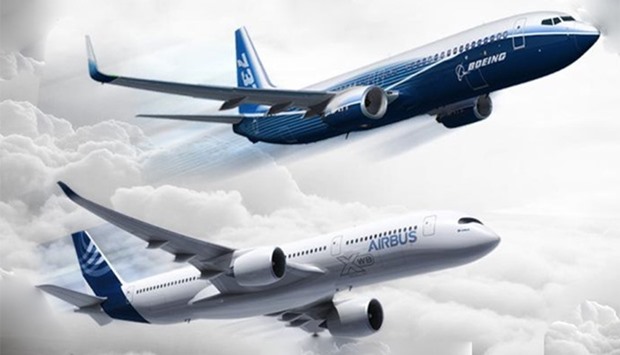 Boeing and Airbus