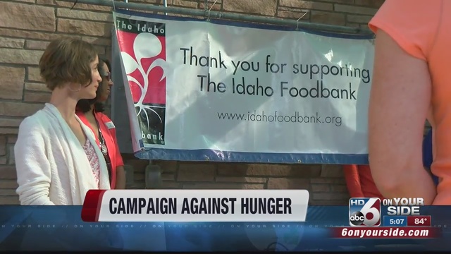 Boise food co-op and Idaho Foodbank team up with unique fundraiser- with each donation people write their reactions to hunger                      KIVI