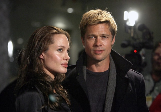 Brad Pitt and Angelina Jolie in 2007