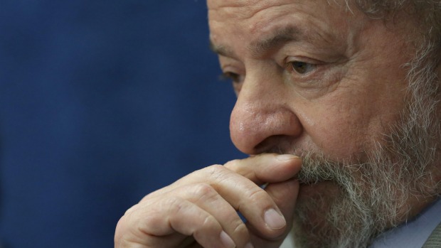 Brazil's former President Luiz Inacio Lula da Silva. Charges could deal a serious blow to his legacy