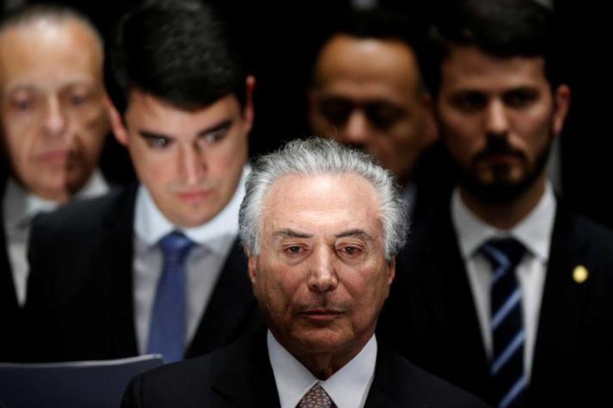 Michel Temer Sworn in as New Brazil President