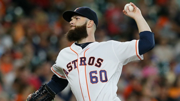 Houston Astros pitcher Dallas Keuchel was sent back to Houston on Monday for a shoulder examination. The reigning American League Cy Young winner is dealing with inflammation in his left shoulder