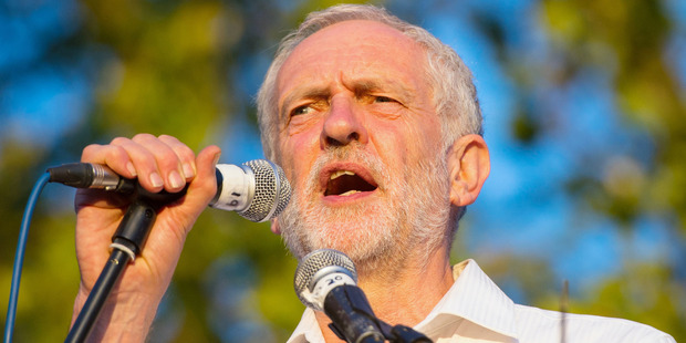 Britain's Labour Party leader Jeremy Corbyn