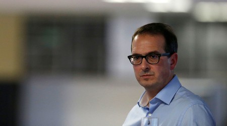 Britain's opposition Labour Party leadership candidate Owen Smith