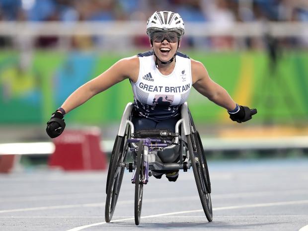 AP PHOTOS: Records fall, attendance rises at Paralympics