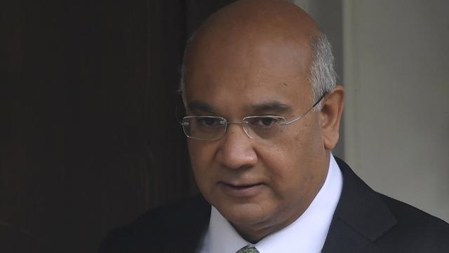 British opposition Labour Party MP Keith Vaz leaves his home in northwest London on Tuesday