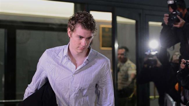 Brock Turner leaves the Santa Clara County Main Jail on Friday