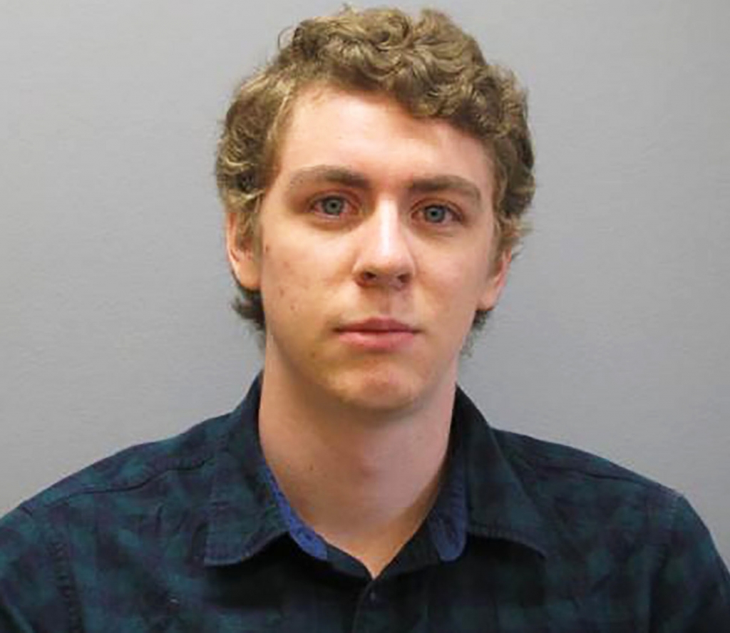 Brock Turner’s new mugshot after signing the national sex offender