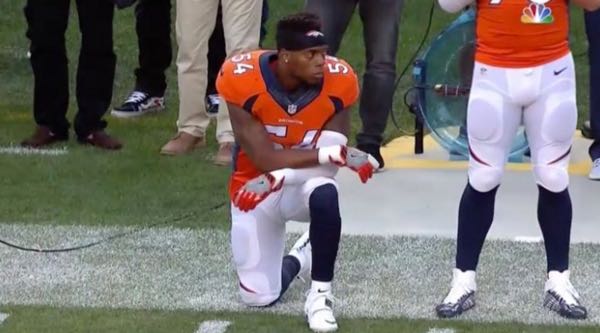 Breaking: Brandon Marshall Chooses not to Stand During National Anthem of Season Opener