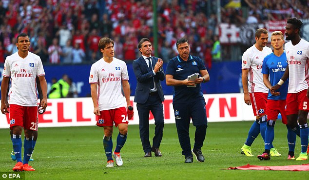 Bruno Labbadia has been fired as coach of Bundesliga side Hamburg