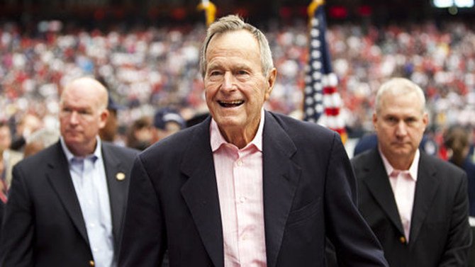 Former President George H.W. Bush