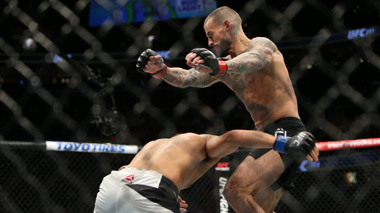 CM Punk was beaten by Mickey Gall after less than two-and-a-half minutes