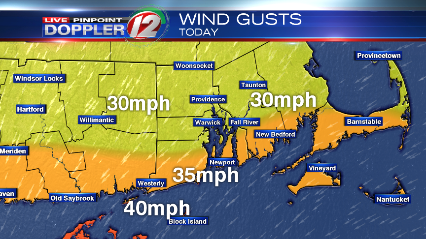 Wind Gust Contour