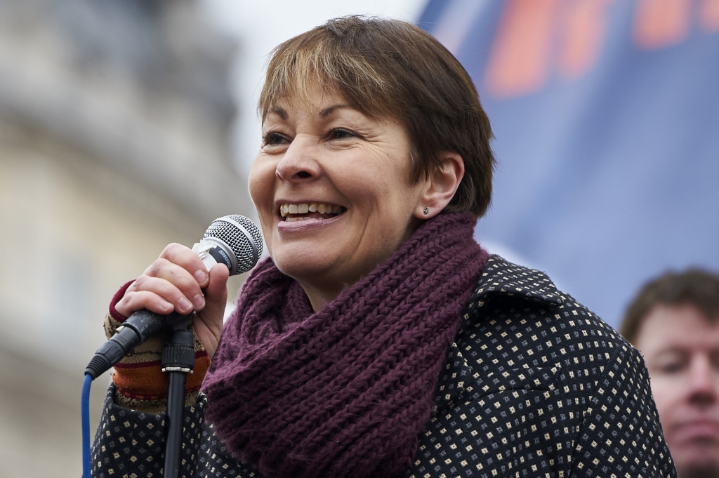 Caroline Lucas elected co-leader of Green Party with Jonathan Bartley