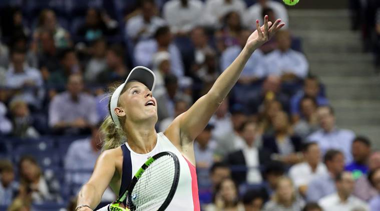 Caroline Wozniacki Caroline Wozniacki Caroline Wozniacki vs Anastasija Sevastova Anastasija Sevastova Angelique Kerber Angelique Kerber US Open US Open 2016 US Open quarterfinals US Open semifinal Sports Tennis