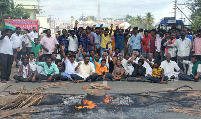 Shutdown in Karnataka town against Cauvery water release