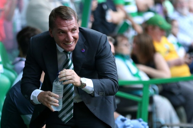 Celtic FC manager Brendan Rodgers will be experiencing his first Old Firm fixtureReuters