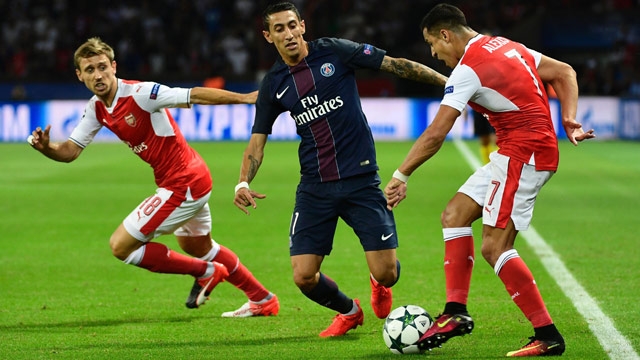 Champions League Wasteful PSG held by Arsenal in Group A opener